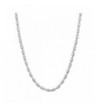Sterling Silver Diamond Cut Bead Necklace