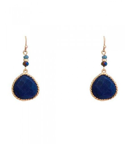 Rosemarie Collections Precious Teardrop Earrings