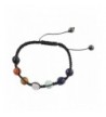 NOVICA Multi Gemstone Adjustable Bracelet Well Being