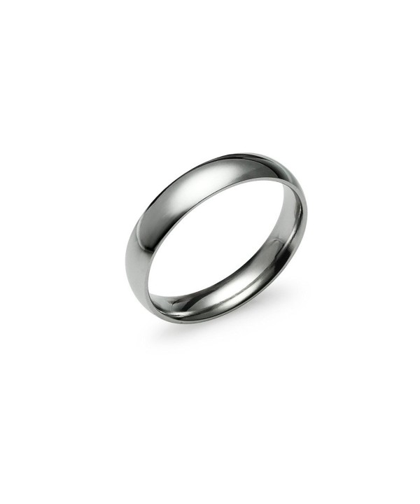 Silverline Jewelry Comfort Wedding Stainless