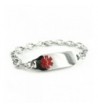 MyIDDr Pre Engraved Customized Diabetes Bracelet