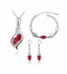 MAFMO Colorful Necklace Bracelet Earrings