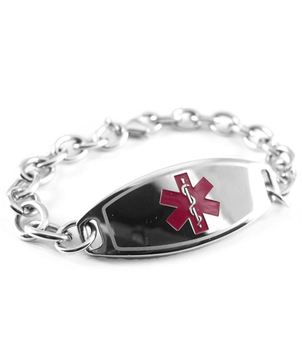 MyIDDr Pre Engraved Customized Diabetes Bracelet