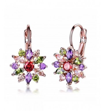 GULICX Marquise Multicolor Cubiczirconia Earrings