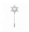 DMI Jewelry Dandelion Silver Color Snowflake