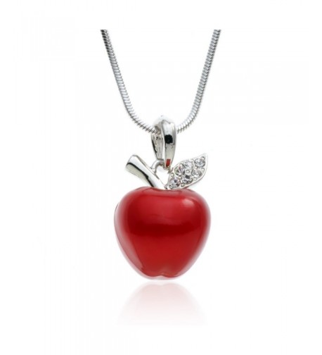 PammyJ Candy Silvertone Pendant Necklace