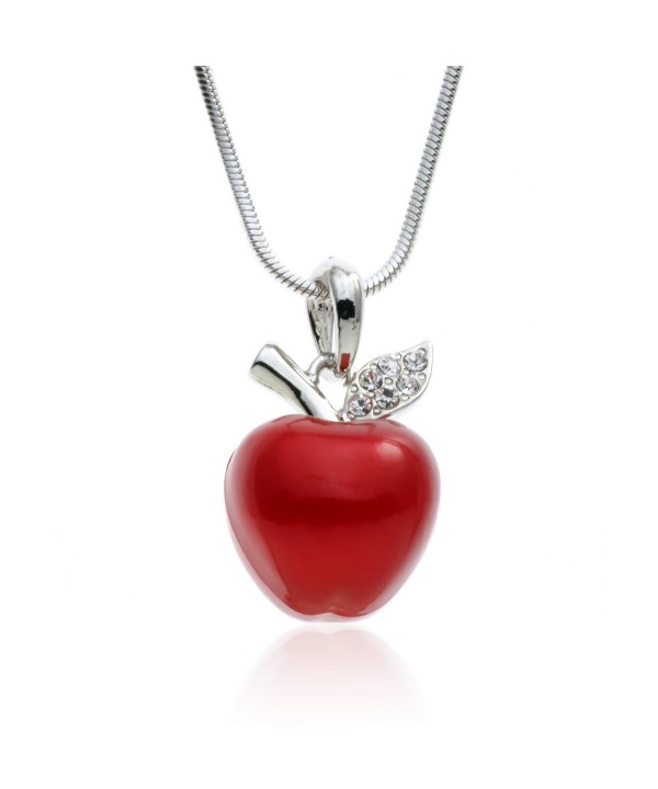 PammyJ Candy Silvertone Pendant Necklace