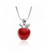 PammyJ Candy Silvertone Pendant Necklace