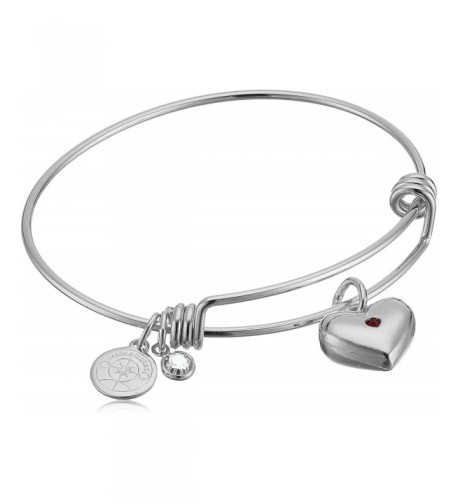 Halos Glories Silver Bangle Bracelet