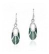 Celestial Malachite Sterling Silver Earrings