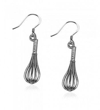Whimsical Gifts Charm Earrings Silver