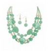 Turquoise Multi Shell Necklace Earring