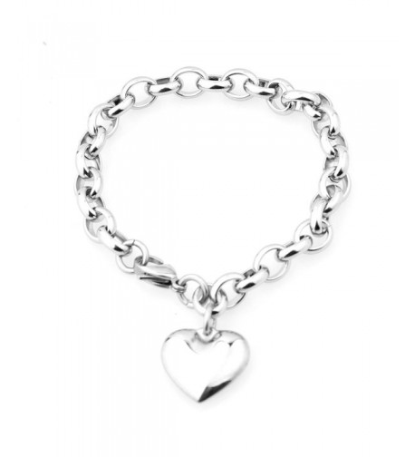 Romantic Silver Chain Stainless Bracelet