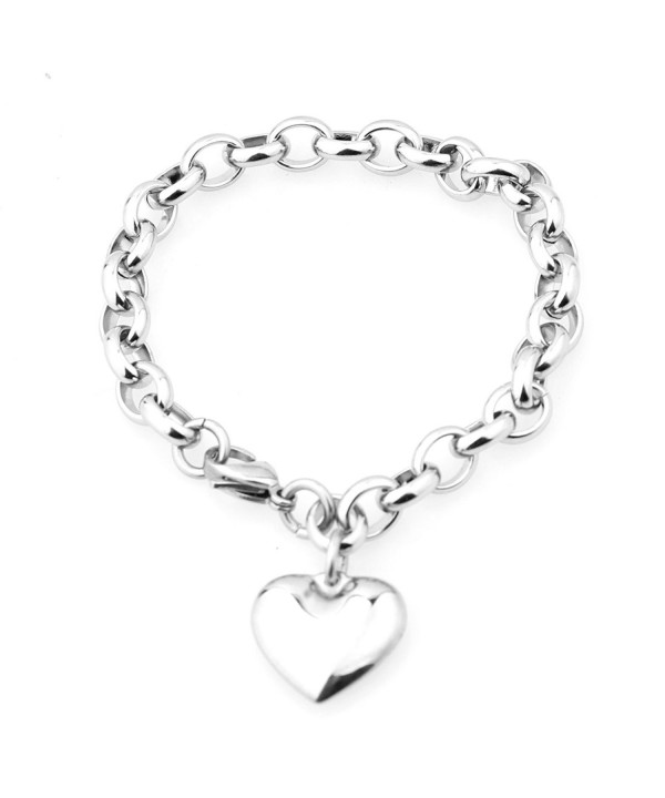 Romantic Silver Chain Stainless Bracelet