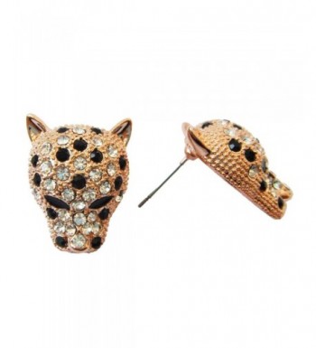 Navachi Leopard Crystal Az1146s Earrings