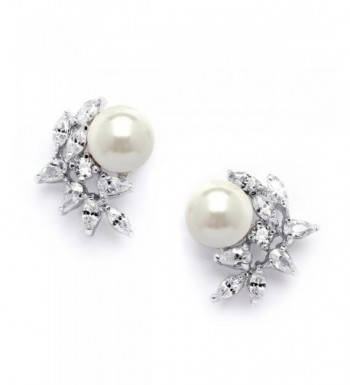 Mariell Cluster Wedding Earrings Bridesmaids
