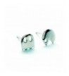 Sterling Silver Earring Earrings Pacman