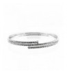 Womens Swarovski Crystal Bracelet Silver Tone