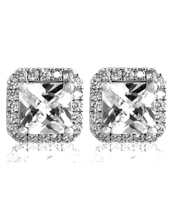 Pop Fashion Princess Zirconia Earrings