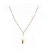 Lux Accessories Burnished Necklace Spoonful