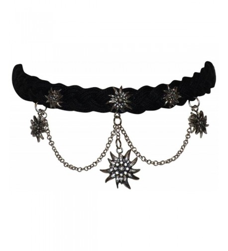 Edelweiss Flower Bavarian Necklace Dirndl