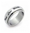Spinner Stainless Couples Jewelry Wedding