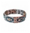 PammyJ Tri Tone Pattern Stretch Bracelet