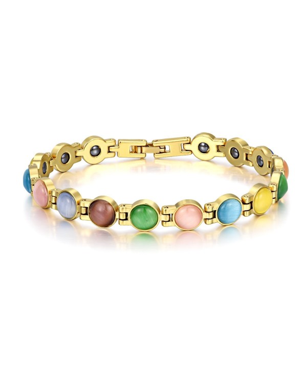 Magnetic Therapy Bracelets Relief Multicolored