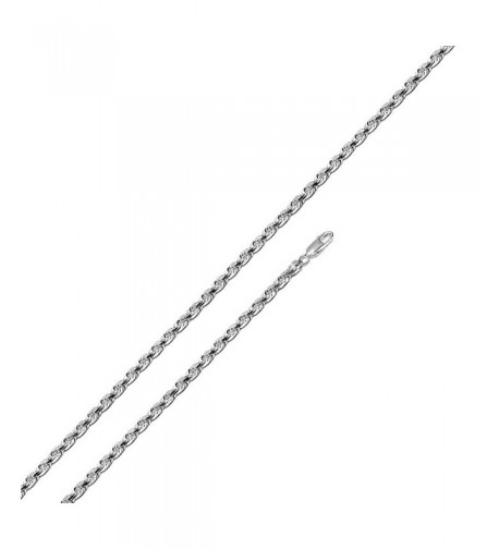 1mm Sterling Diamond Necklace 1 0mm 20