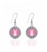 Circle Earrings French Crystal Rhinestones