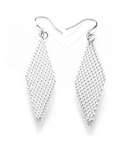 Sephla Silver Plated Prismatic Earrings