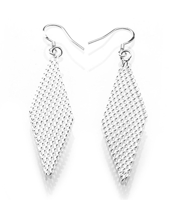 Sephla Silver Plated Prismatic Earrings