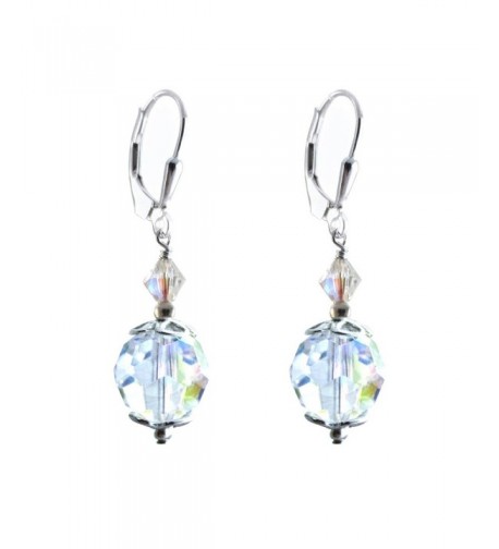 Earrings Swarovski Crystal Elements Lever back