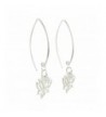 Design Flower Earrings Sterling 8373