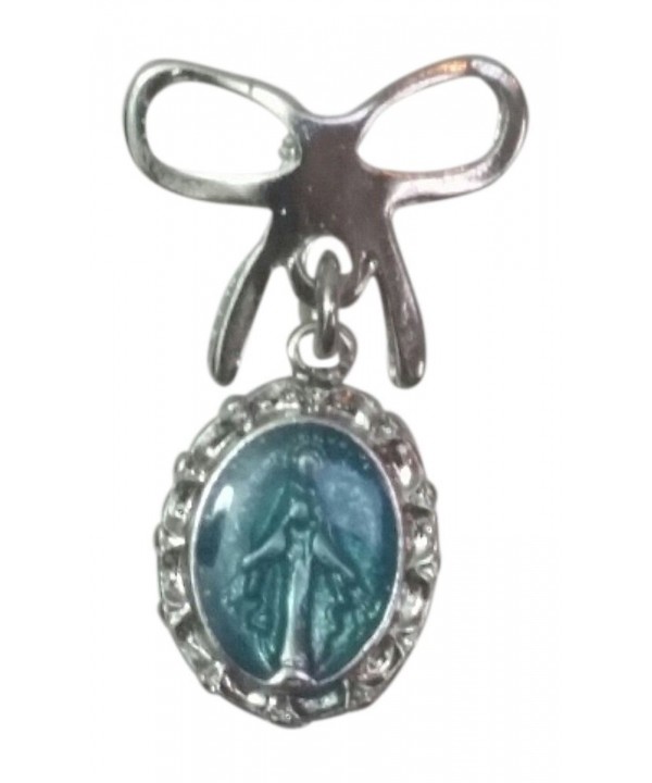 Mary Miraculous Medal Religious Lapel