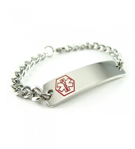 MyIDDr Pre Engraved Customizable Morphine Bracelet