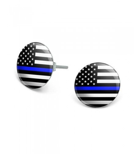 American Novelty Silver Plated Earrings