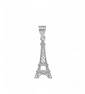 Sterling Silver Eiffel Tower Pendant