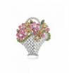 Alilang Silvery Rhinestones Colorful Spring