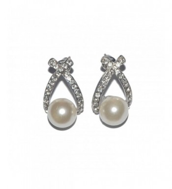 Qixuan Fashion Rhinstone Waterdrop Earrings