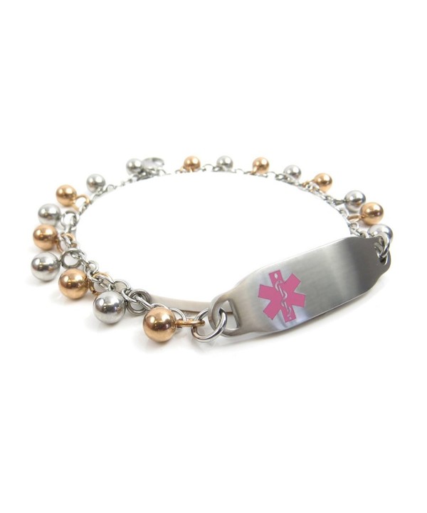 MyIDDr Pre Engraved Customized Bariatric Bracelet