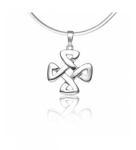 Sterling Silver Strength Pendant Necklace