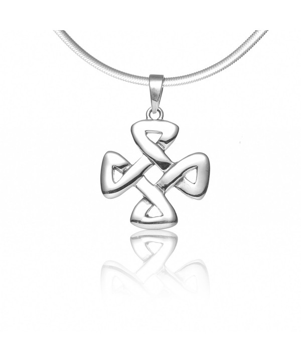 Sterling Silver Strength Pendant Necklace