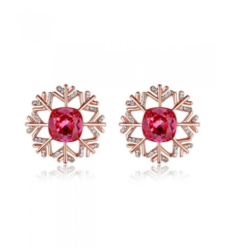 Kemstone Crystals Zirconia Pierced Earrings