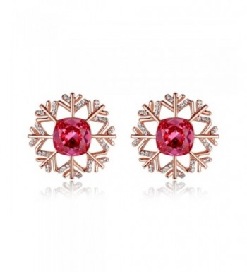 Kemstone Crystals Zirconia Pierced Earrings