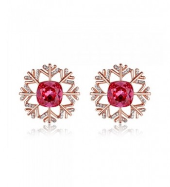 Kemstone Crystals Zirconia Pierced Earrings