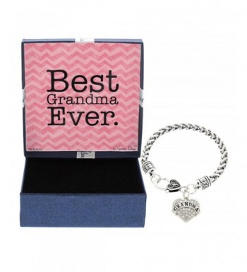 Gift Jewelry Silver Tone Christmas Grandmother