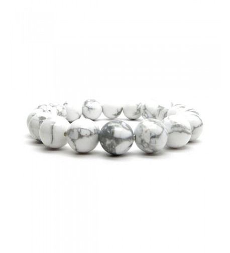 Howlite Bracelet 01 Stretch Gemstone