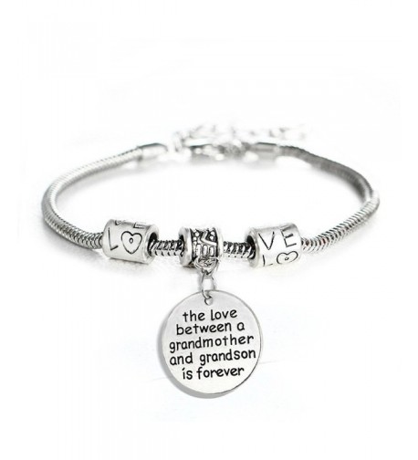 between Grandmother Grandson Forever Bracelet