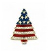 PinMarts Rhinestone Patriotic Christmas Holiday